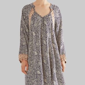 NWT Natalie Martin Fiore Maxi in Shangri La Cortez 100% Silk